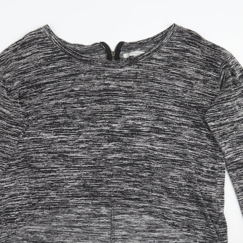 Glamorous Womens Grey   Basic T-Shirt Size 12