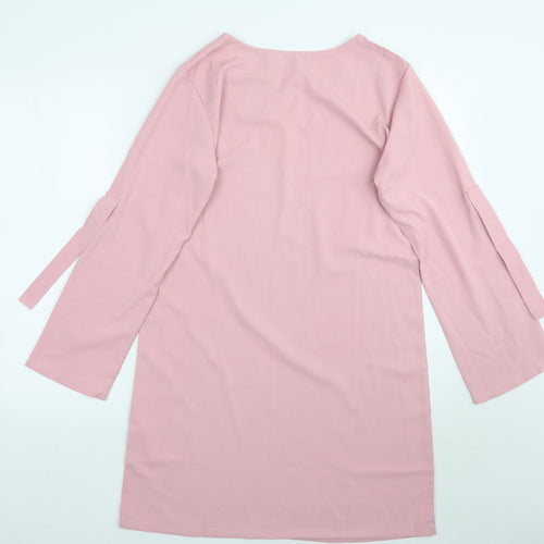 Yoins Womens Pink   A-Line  Size S