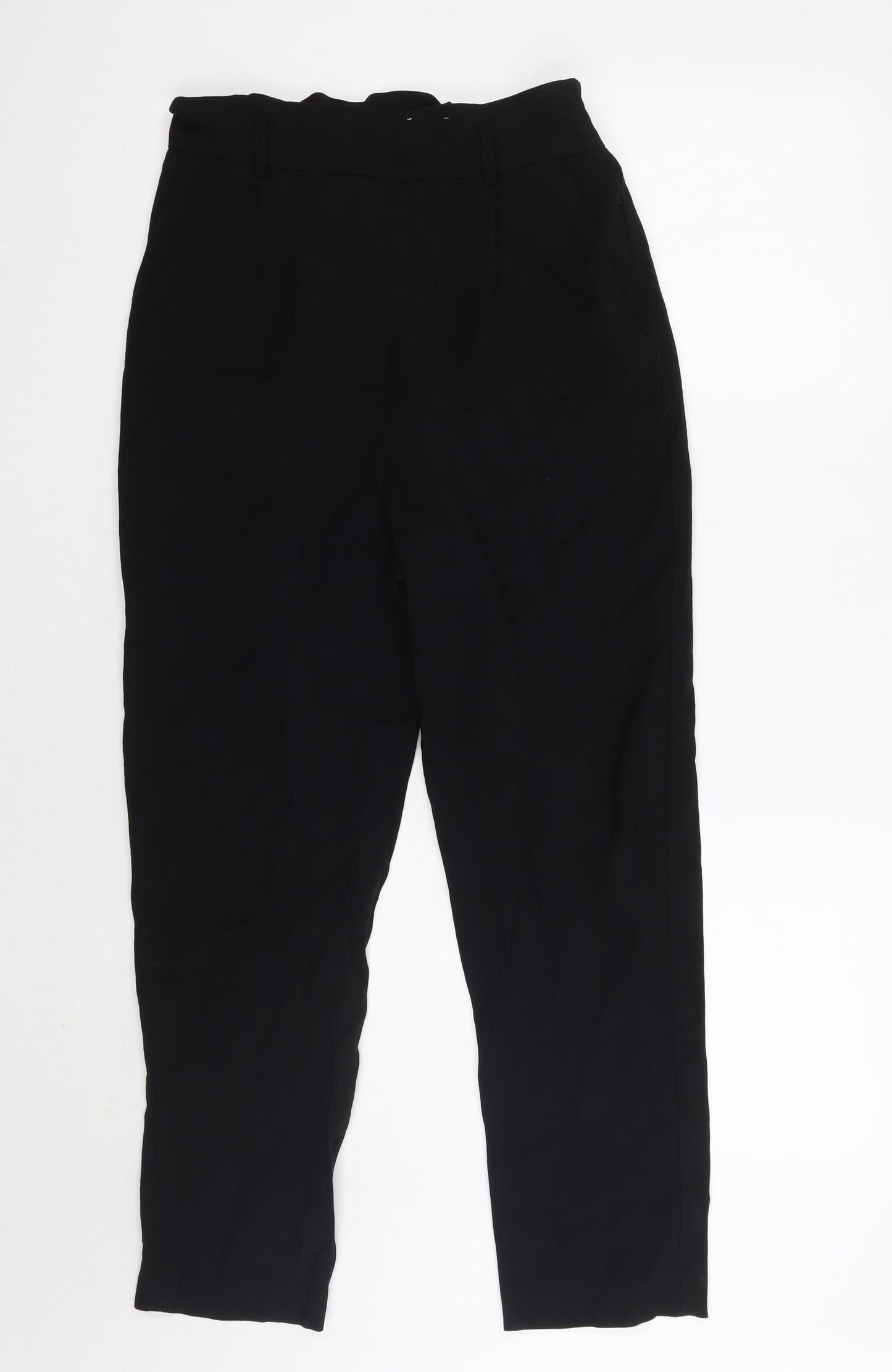 F&F Womens Black   Trousers  Size 10 L26 in