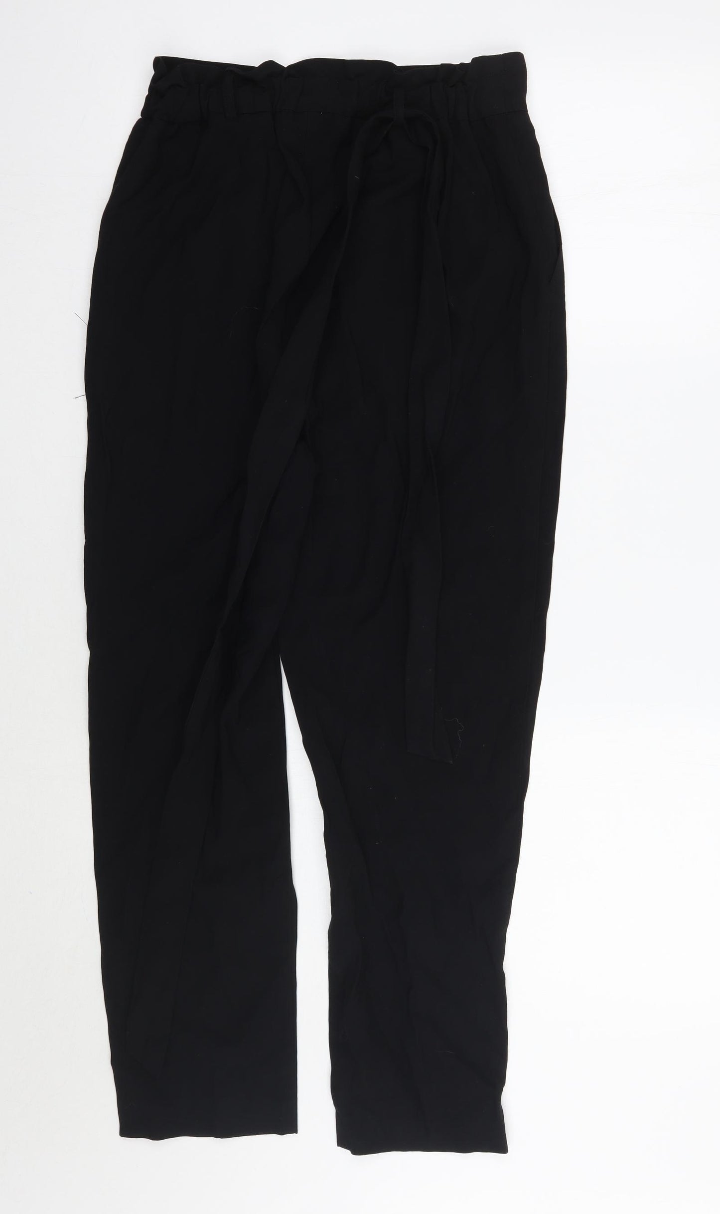 F&F Womens Black   Trousers  Size 10 L26 in