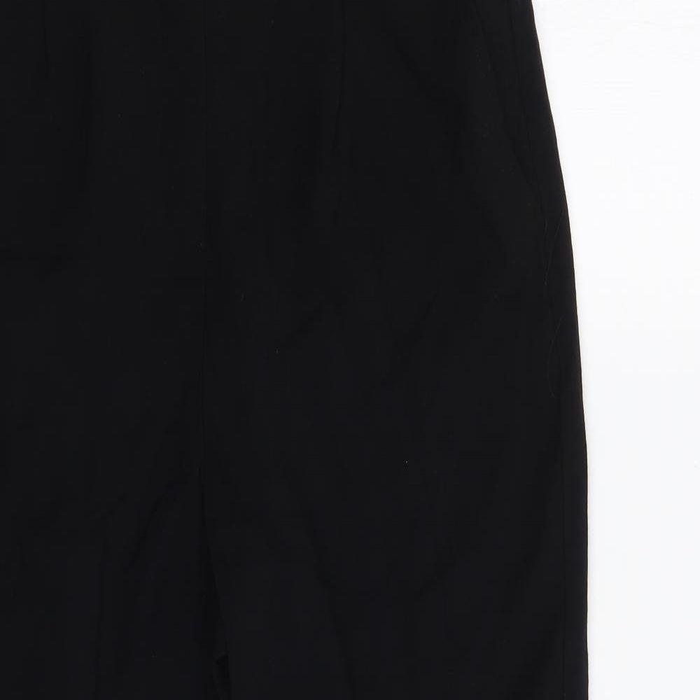 F&F Womens Black   Trousers  Size 10 L26 in