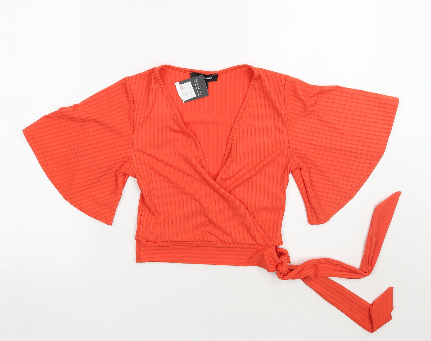 Newlook Womens Orange   Basic Blouse Size 8