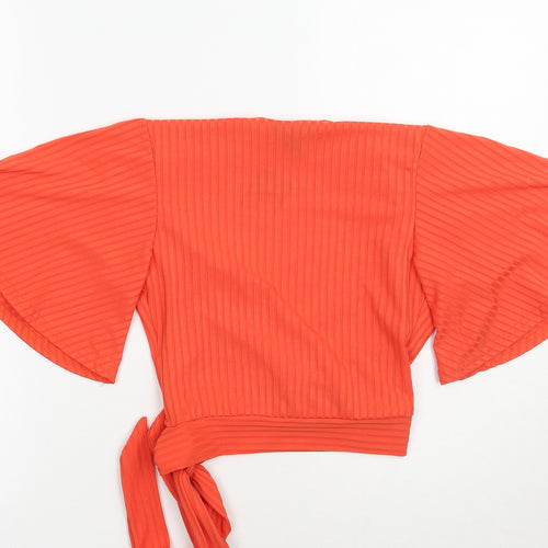Newlook Womens Orange   Basic Blouse Size 8