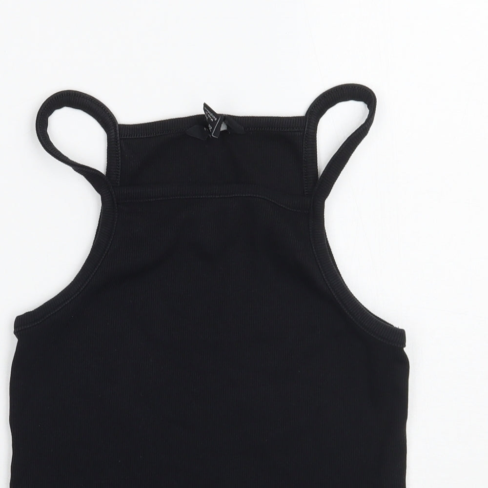 Newlook Womens Black   Basic Tank Size 12