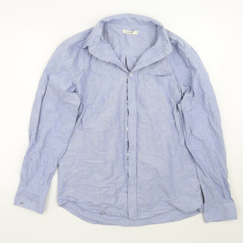 Onfire Mens Blue    Button-Up Size M