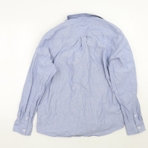 Onfire Mens Blue    Button-Up Size M