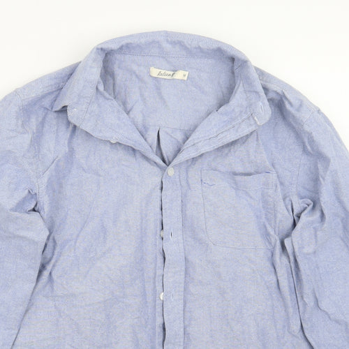 Onfire Mens Blue    Button-Up Size M