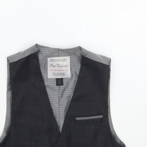 NEXT Boys Grey   Jacket Waistcoat Size 4 Years