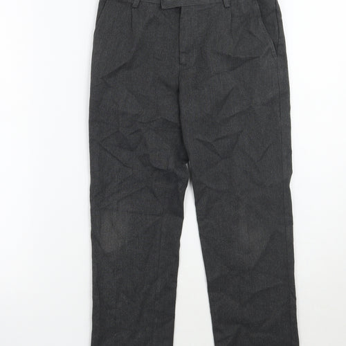 Marks and Spencer Boys Grey   Capri Trousers Size 7-8 Years
