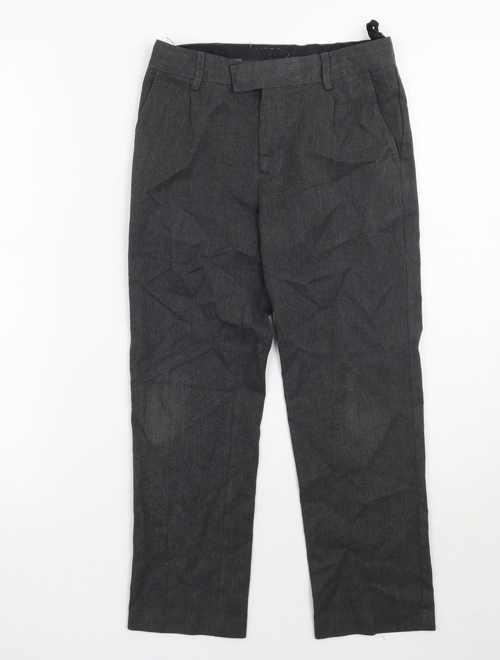 Marks and Spencer Boys Grey Capri Trousers Size 7-8 Years