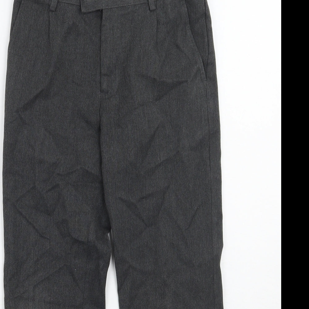 Marks and Spencer Boys Grey   Capri Trousers Size 7-8 Years