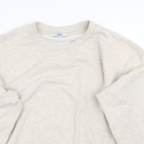 Tetty Womens Beige   Pullover Jumper Size S
