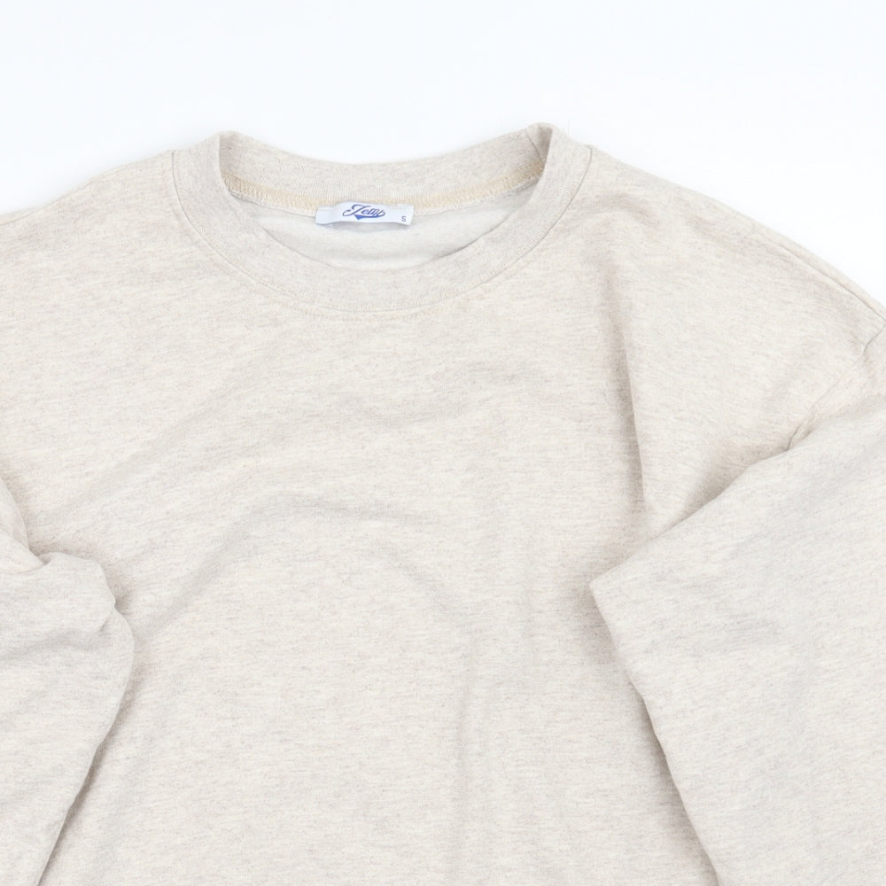 Tetty Womens Beige   Pullover Jumper Size S