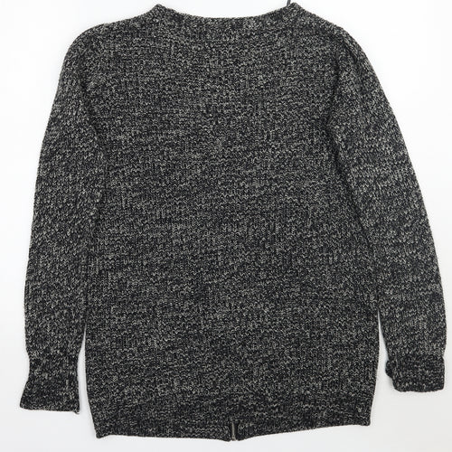 Papaya Womens Black   Jacket Coatigan Size M