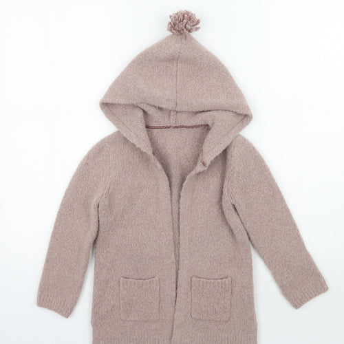 Matalan Girls Pink   Cardigan Jumper Size 3-4 Years
