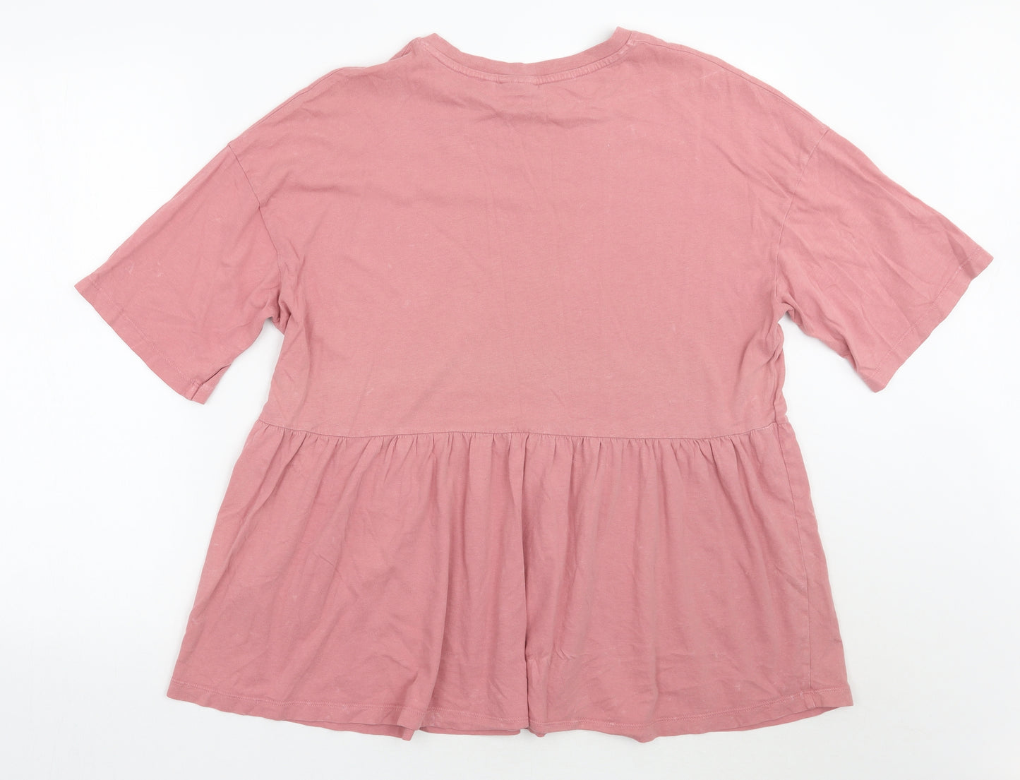 ASOS Womens Pink   Basic T-Shirt Size 10