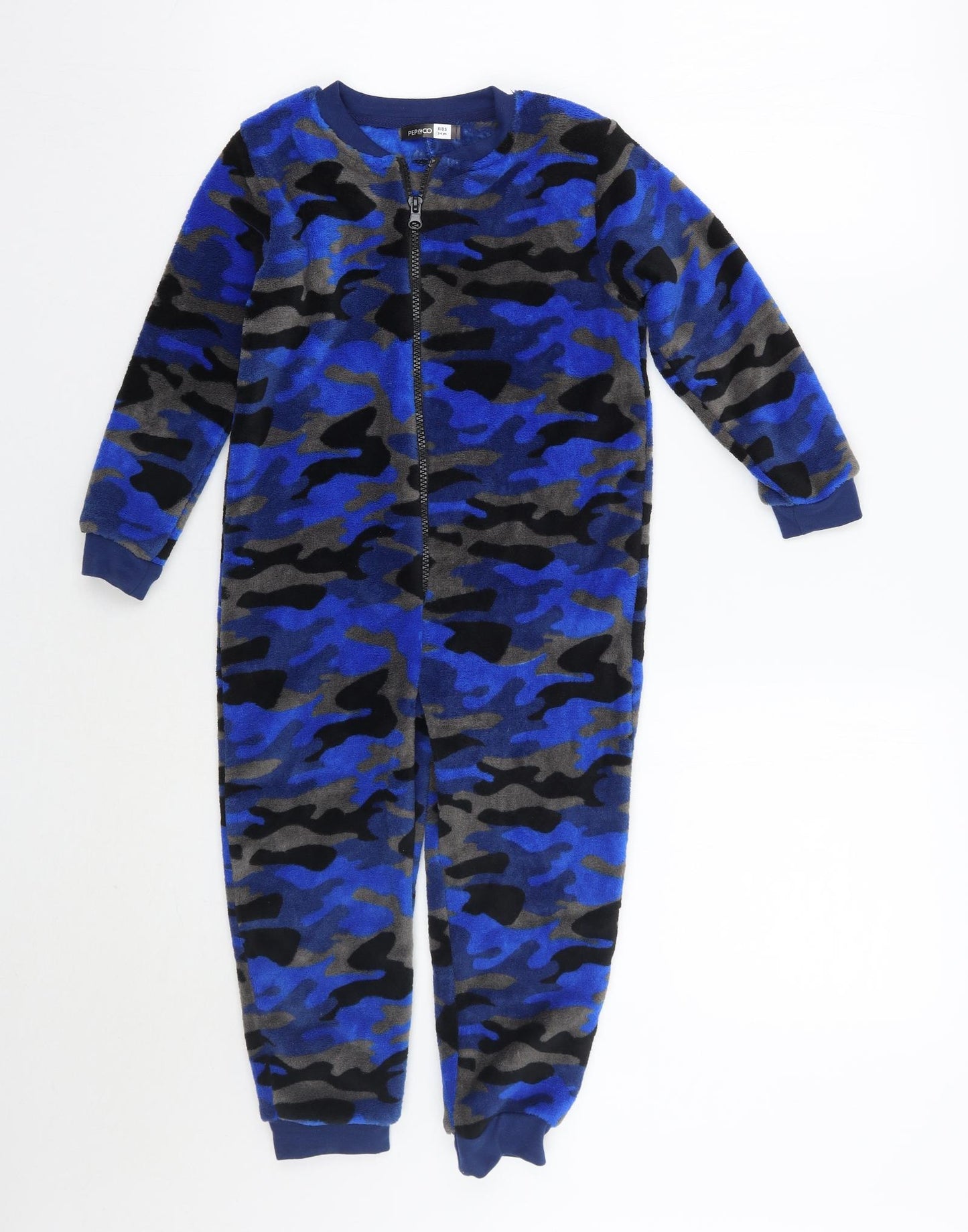 Pep&co Boys Blue Camouflage   One Piece Size 3-4 Years