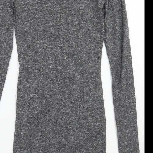 Topshop Womens Grey   A-Line  Size 6
