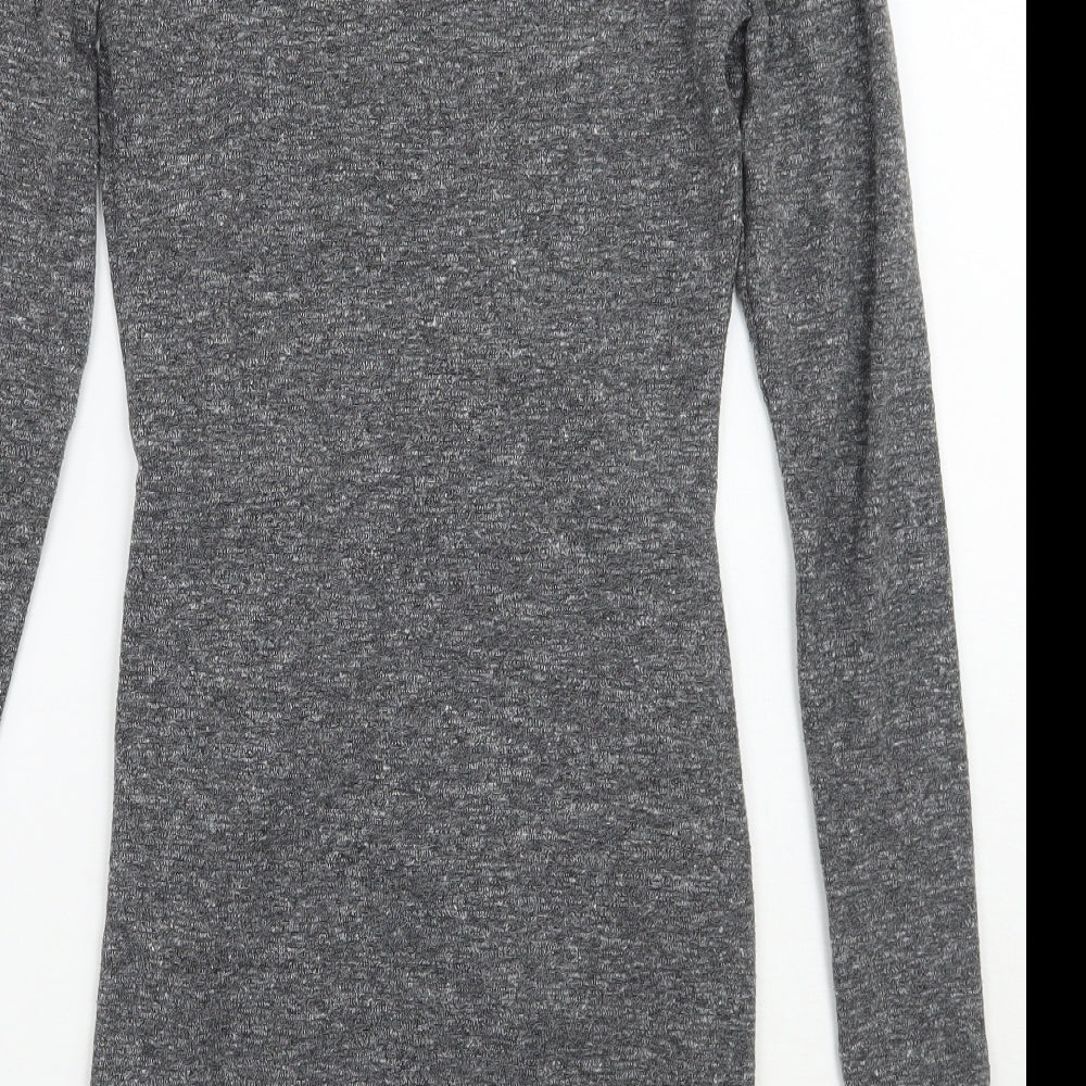 Topshop Womens Grey   A-Line  Size 6