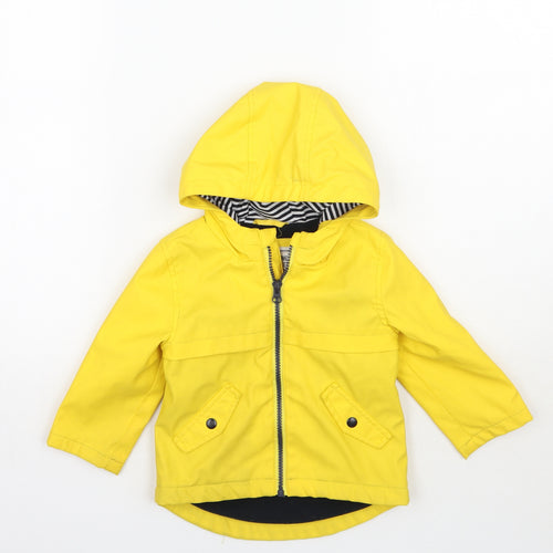 Matalan Baby Yellow   Jacket Coat Size 12-18 Months