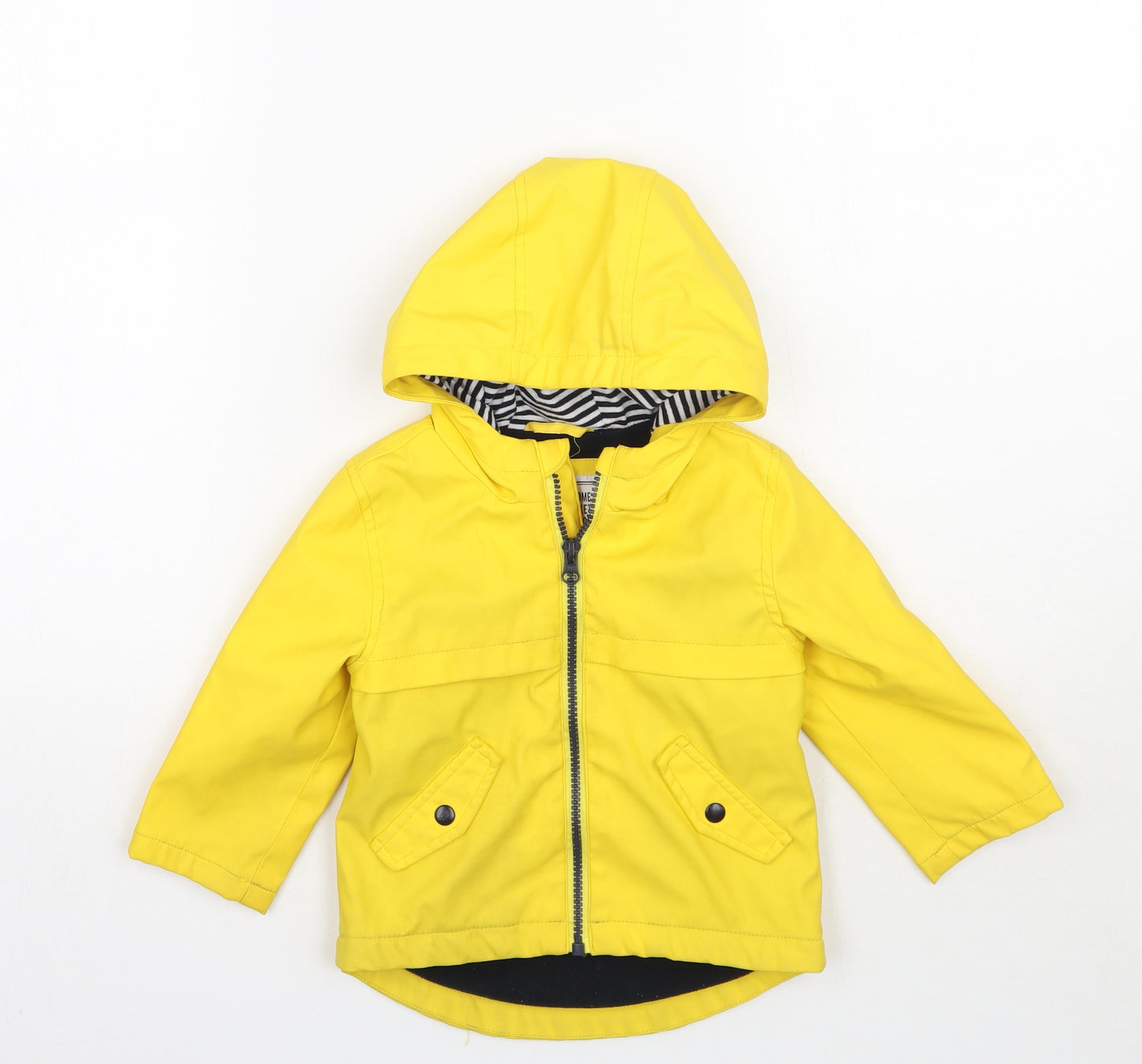 Matalan Baby Yellow   Jacket Coat Size 12-18 Months