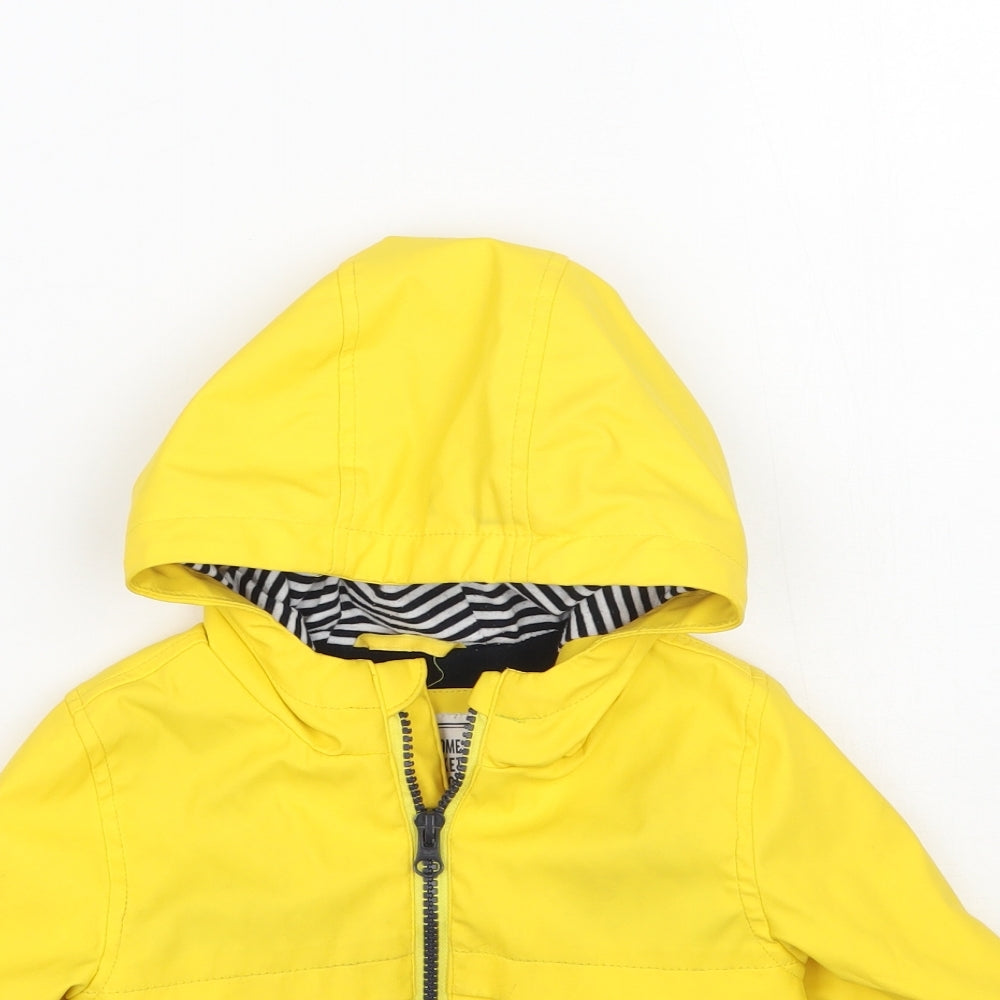 Matalan Baby Yellow   Jacket Coat Size 12-18 Months