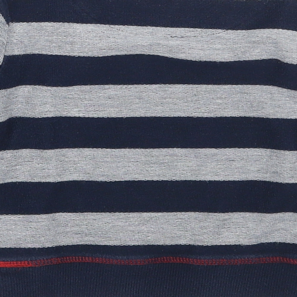 Mini Club Boys Blue Striped  Pullover Jumper Size 2 Years