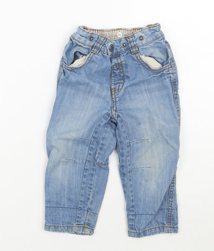 Nutmeg Baby Blue Capri Jeans Size 12 Months