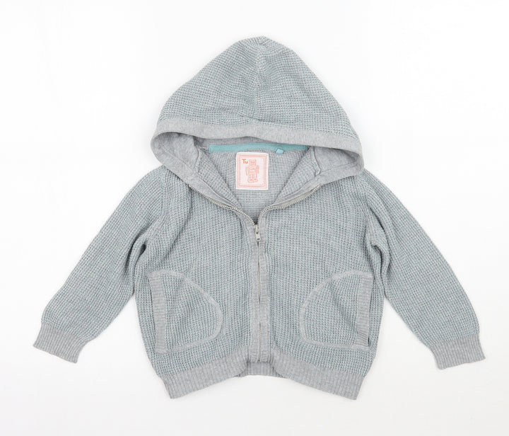 TU Girls Green   Jacket Coat Size 2-3 Years