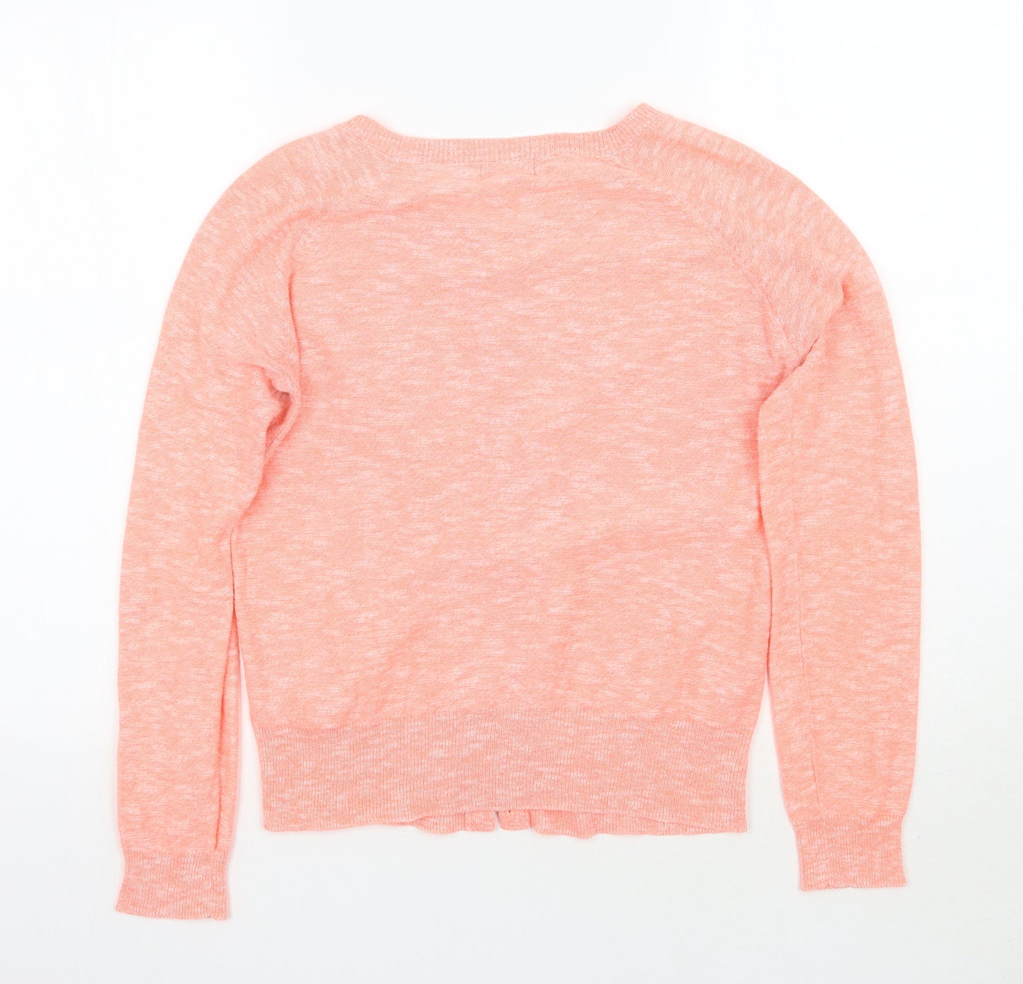 F&F Womens Orange   Cardigan Jumper Size 12