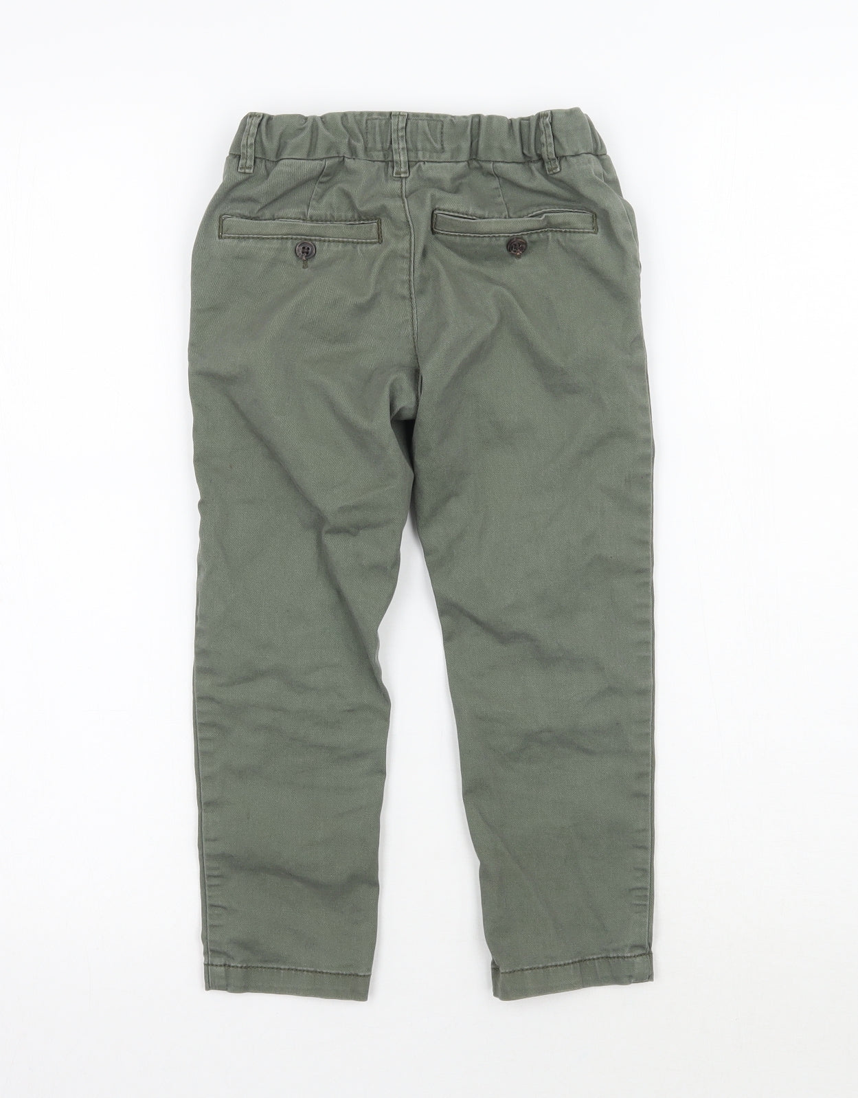 H&M Boys Green   Straight Jeans Size 5 Years