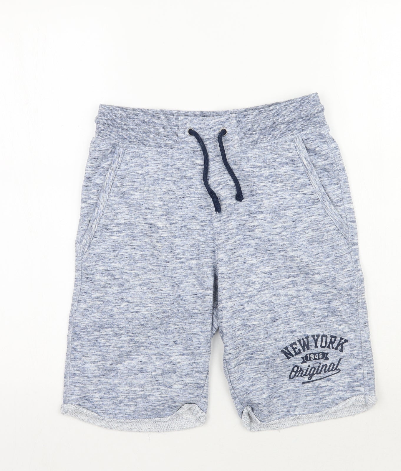 H&M Boys Blue   Sweat Shorts Size 12 Years
