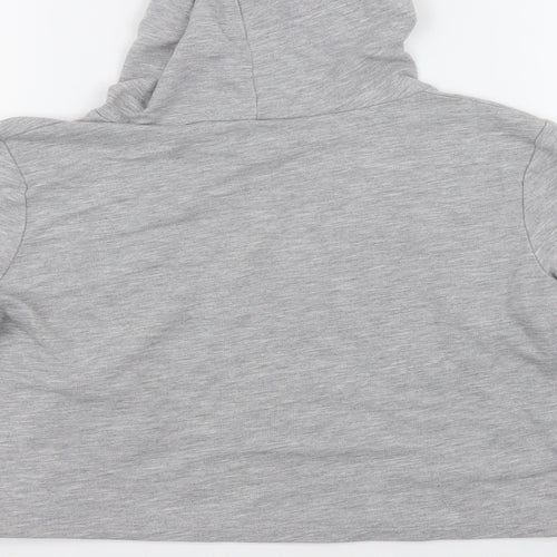 Select Womens Grey   Pullover Hoodie Size 12