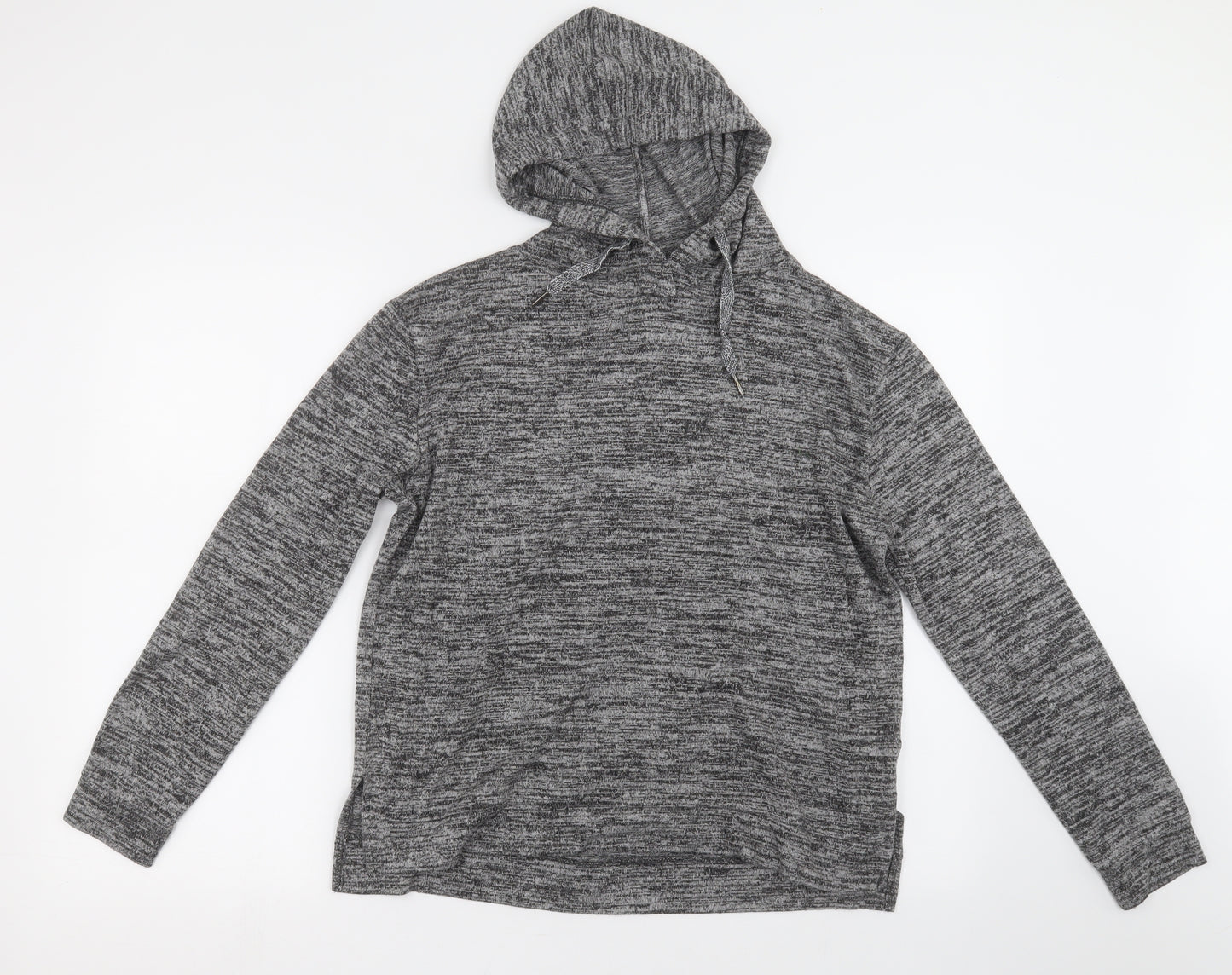 Avenue Womens Grey   Pullover Hoodie Size M