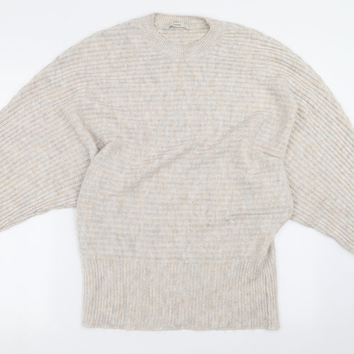 George Womens Beige   Pullover Sweatshirt Size M