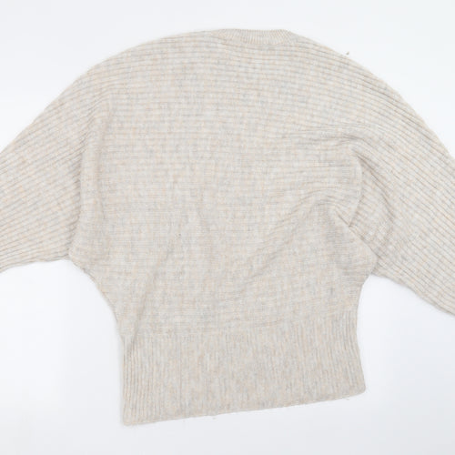 George Womens Beige   Pullover Sweatshirt Size M