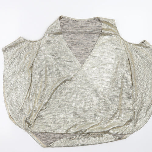 Debenhams Womens Gold   Basic Blouse Size 12
