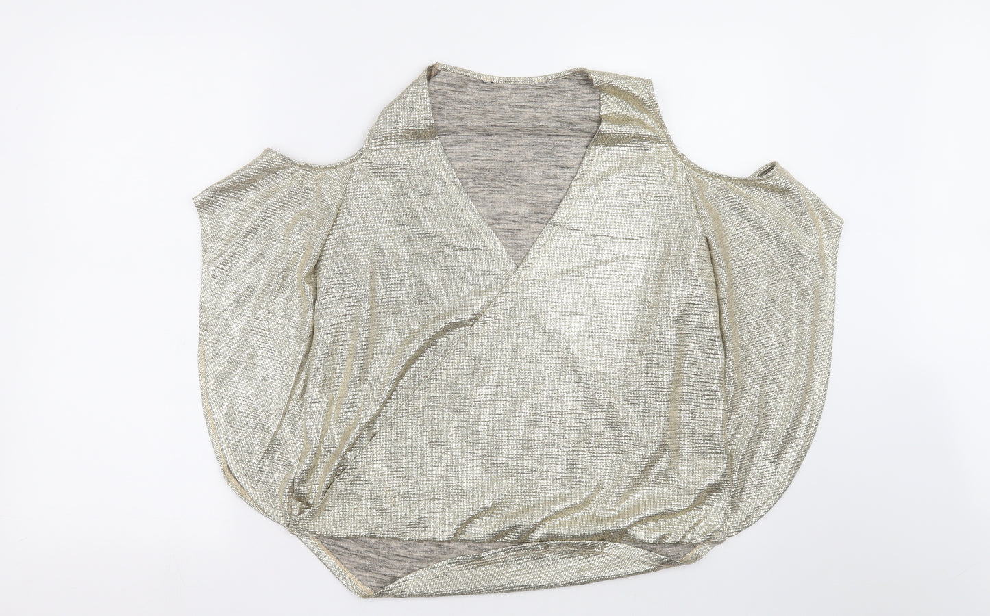 Debenhams Womens Gold   Basic Blouse Size 12