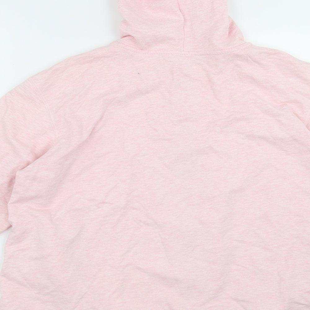 Marks and Spencer Womens Pink   Full Zip Hoodie Size 16