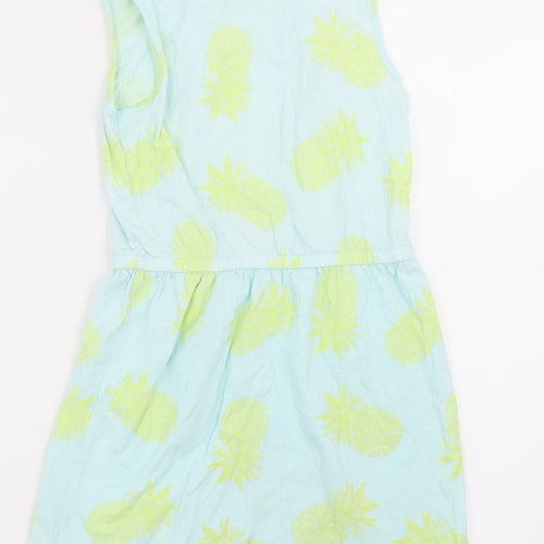 Gap Girls Blue Polka Dot  A-Line  Size M