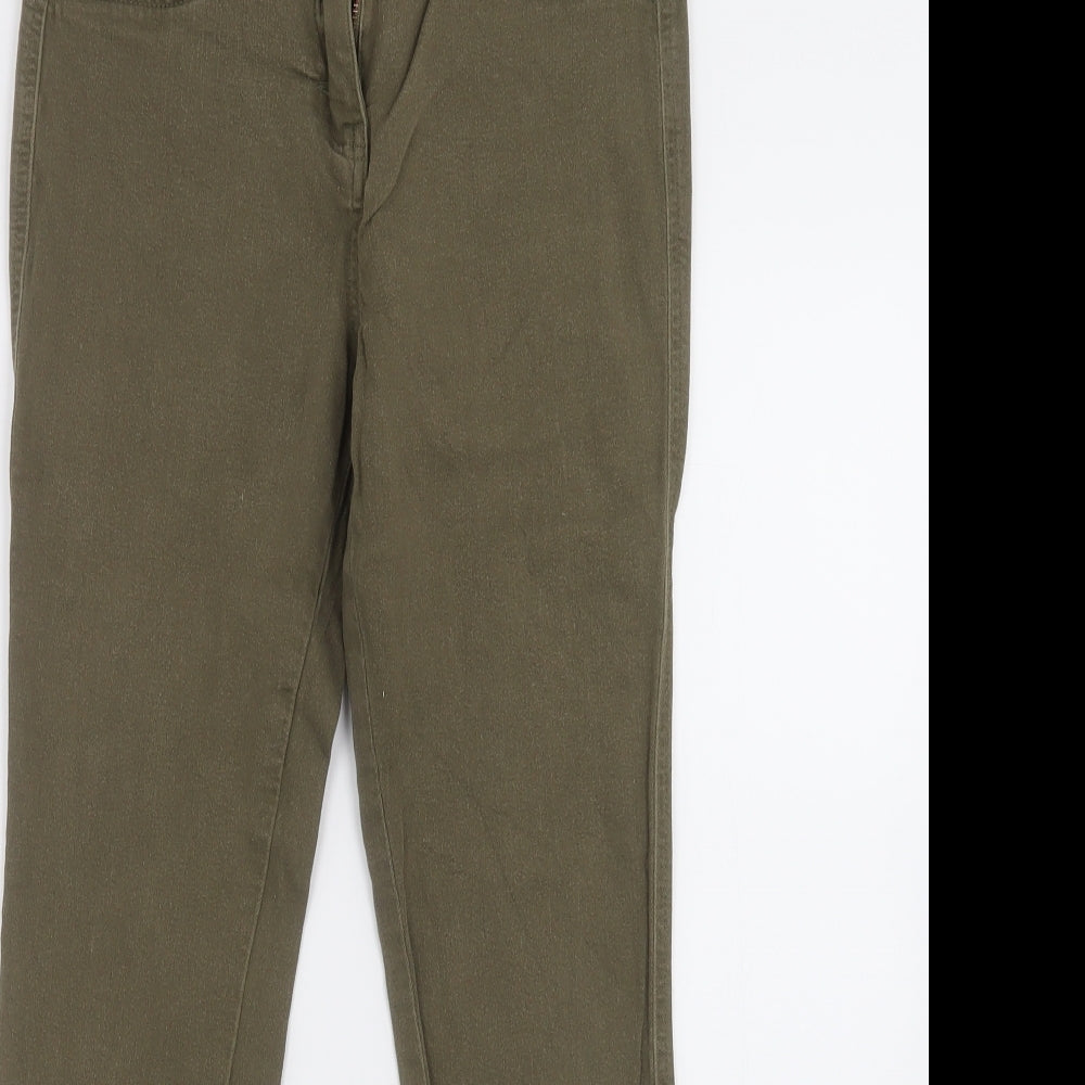 NEXT Womens Green   Skinny Jeans Size 12 L32 in