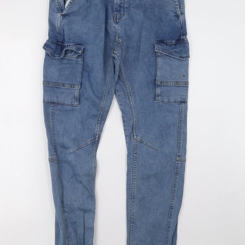 PEP&CO Mens Blue   Straight Jeans Size 34 L32 in