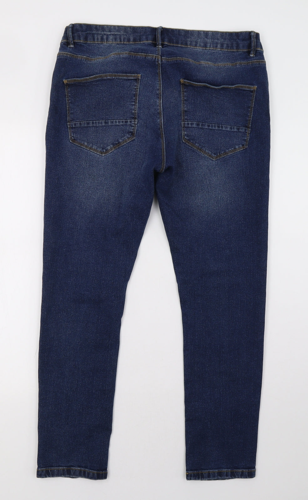 365 Mens Blue   Straight Jeans Size 34 L28 in