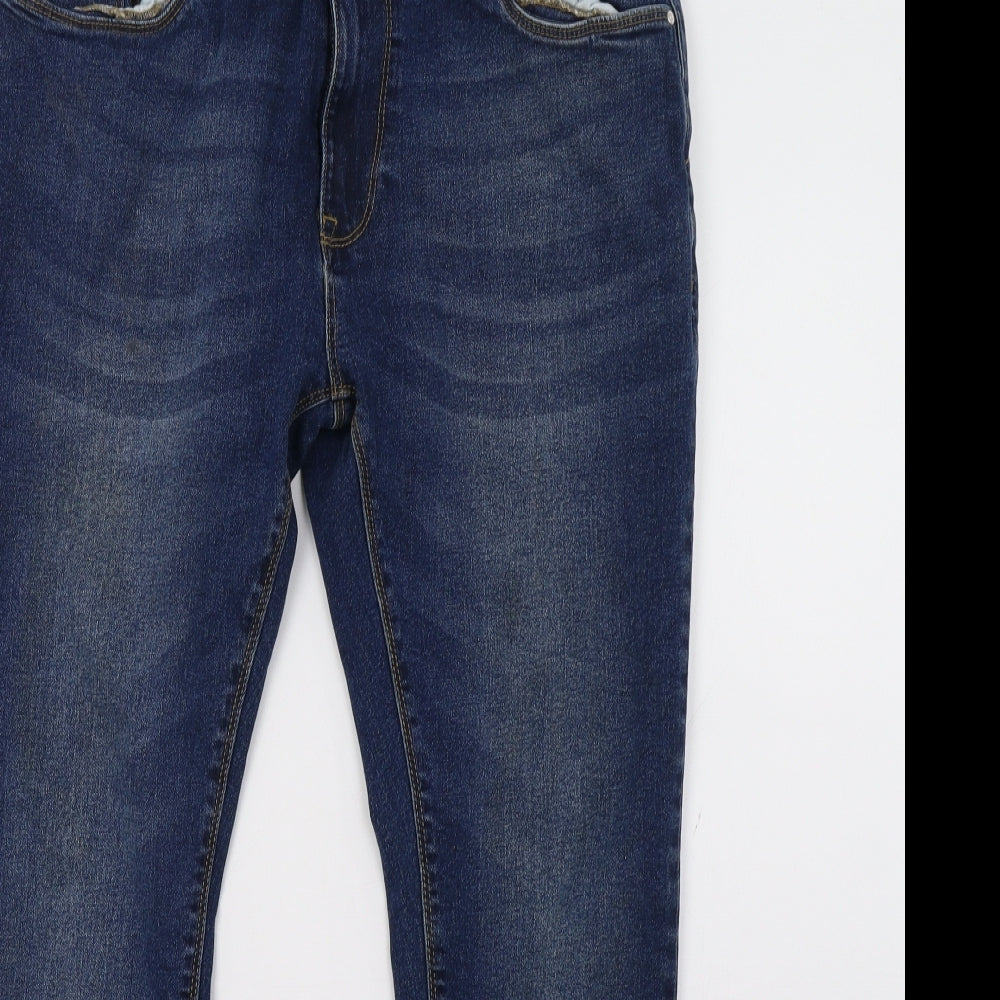 365 Mens Blue   Straight Jeans Size 34 L28 in