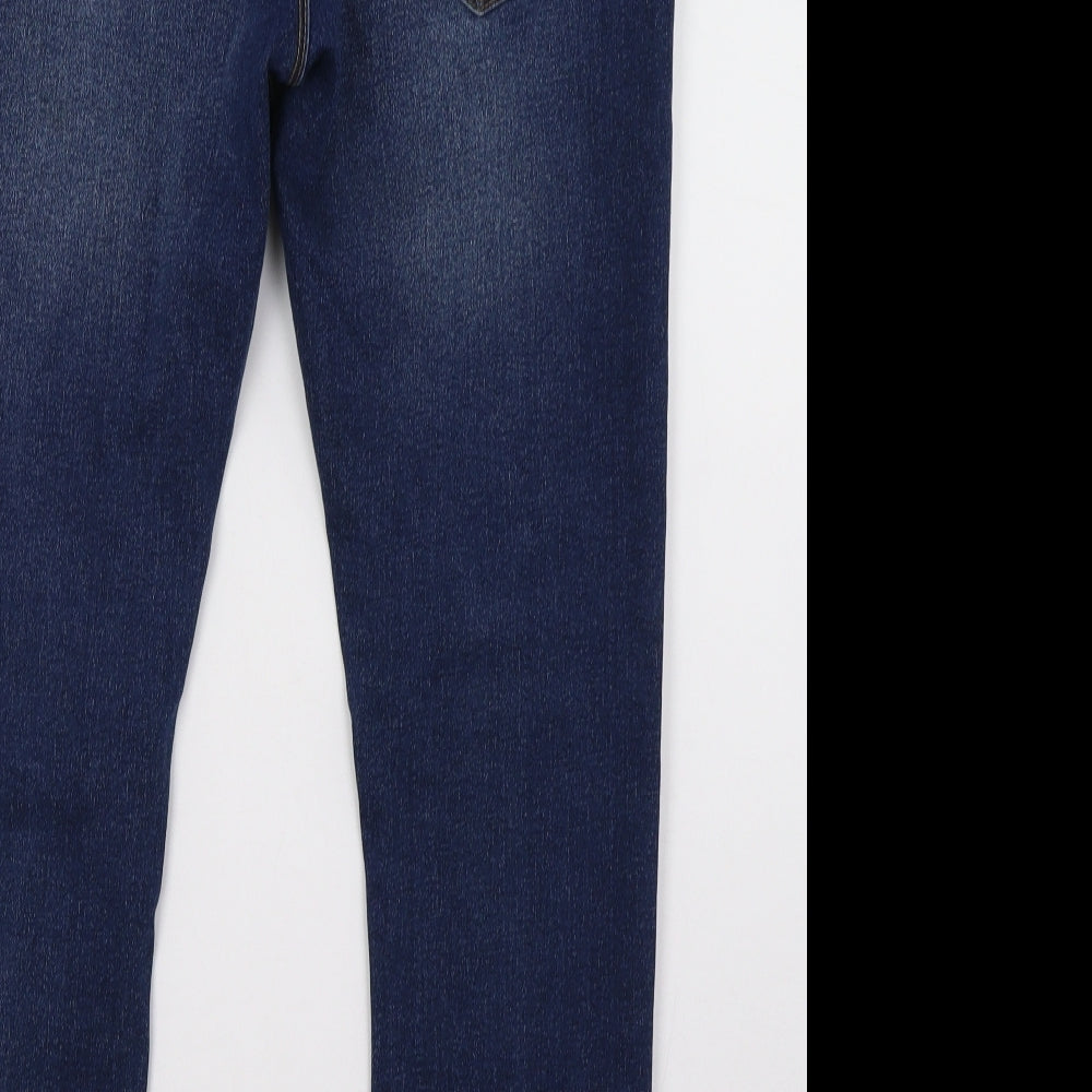 365 Mens Blue   Straight Jeans Size 34 L28 in