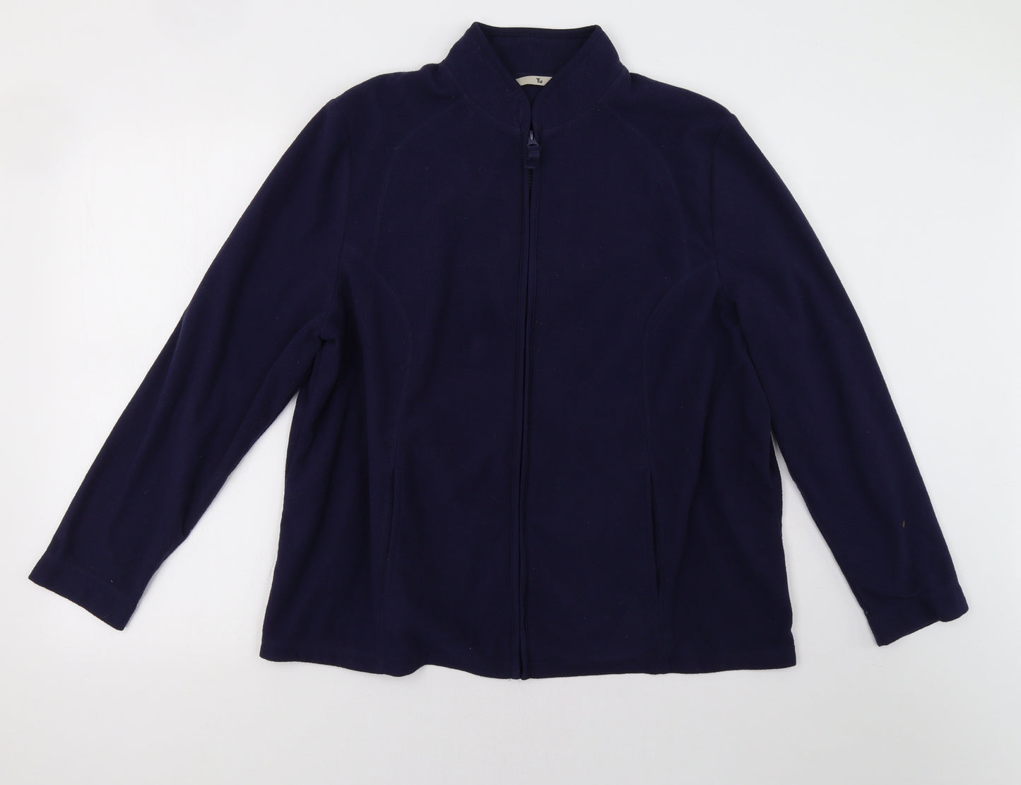 Sainsburys Womens Blue   Full Zip Sweatshirt Size 22