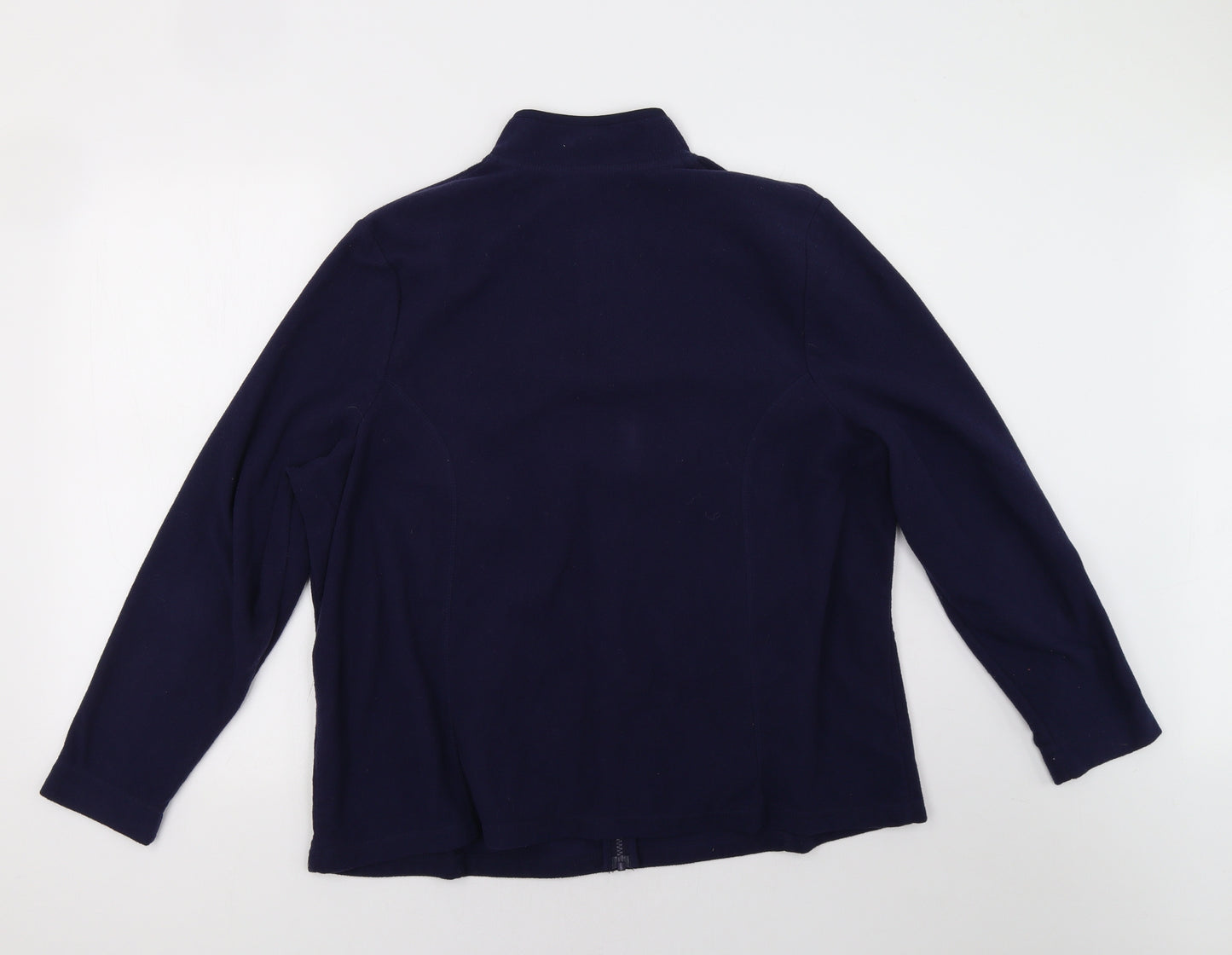 Sainsburys Womens Blue   Full Zip Sweatshirt Size 22