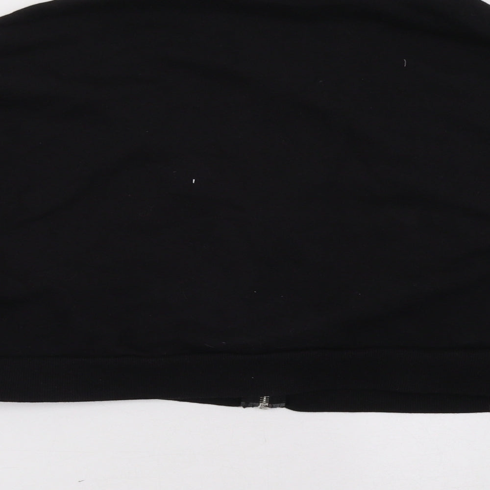 H&M Womens Black   Pullover Sweatshirt Size S