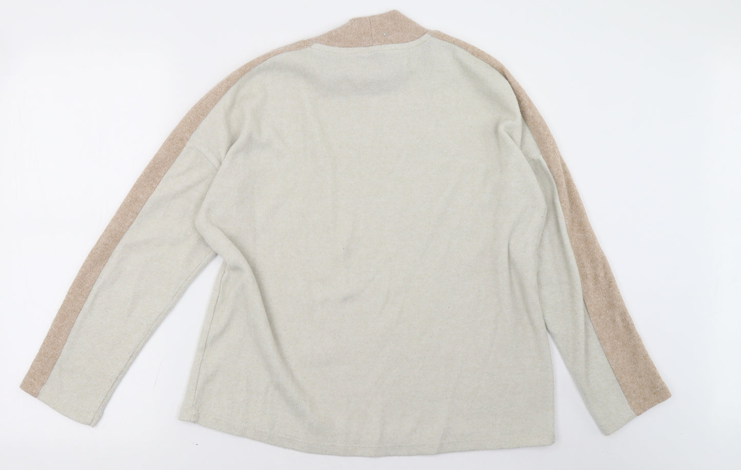 Sainsburys Womens White   Pullover Sweatshirt Size 12