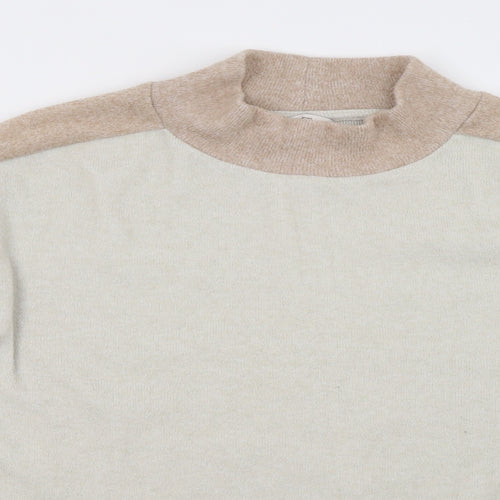 Sainsburys Womens White   Pullover Sweatshirt Size 12